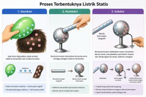 gesekan, konduksi, dan induksi