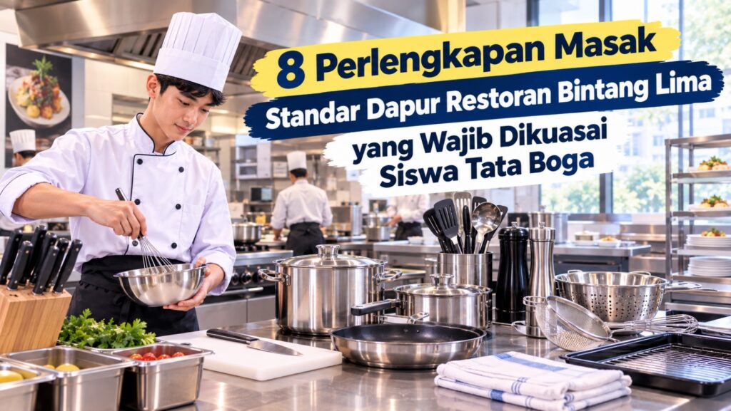 perlengkapan masak standar bintang lima